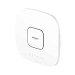 NETGEAR Point d’accès WiFi 6E POE++ (WAX630E) - WiFi 6E Tri Bandes AXE7800 | Borne WiFi 6E | Port Ethernet 2,5 G | Gestion à Distance via Insight | MU-MIMO | 802.11axe| Adaptateur secteur en option