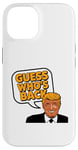 Coque pour iPhone 14 The Comeback Commander : l'inauguration de Donald Trump