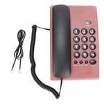 Corded Telephone Battery Free Desktop Landline With Dual Magnetic Handset For