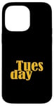 Coque pour iPhone 14 Pro Max University Varsity-Gold Tuesday Varsity-Gold