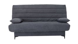 Banquette-lit clic clac DIXIE coloris gris foncé