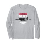 Top Gun Maverick P-51 Mustang Born To Fly Long Sleeve T-Shirt