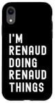 Coque pour iPhone XR Je Suis Renaud Qui Fait Des Choses à Renaud