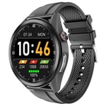 Montre Connectée Écran Couleur 1,3'' Suivi Cardio Sommeil Température IP67 Noir YONIS