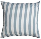 Kuddfodral 50x70 cm - Nordic Stripe Dusty blue - Blå och Vit - 100% bomullssatin