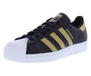 adidas Superstar Shoes Men's, Core Black/Magic Beige/Cloud White, Medium