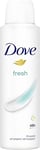 Dove Fresh with ¼ moisturising cream Anti-perspirant Deodorant Spray for 48 of 6