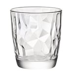 Bormioli Rocco Diamond Trasparente verre à whisky 390ml, transparent, 1 verre