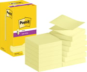 Post-it Super Sticky Z-Notes | 76x76 mm | Gul