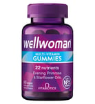 2x Vitabiotics Wellwoman Berry Flavoured 60+60 Vegan Gummies