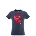 Millet Homme Granite M T-Shirt, Bleu (Nouveau Logo), S EU