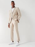 Jack & Jones Jack &amp; Jones Super Slim Fit Two Piece Suit - Light Beige, Light Beige, Size 52, Men