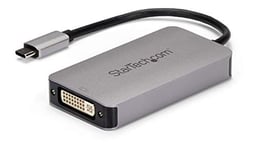 StarTech.com Adaptateur USB-C vers DVI Dual Link - Actif - Convertisseur USB Type-C vers DVI-D Double Liaison - 2560 x 1600 (CDP2DVIDP)