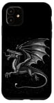 Coque pour iPhone 11 Déguisement de dragon médiéval Ren Faire Lazy