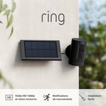 Caméra Extérieure Solaire (Stick Up Cam) | Caméra De Surveillance Extérieure Wifi Hd Avec Panneau Solaire, Audio Bidirectionnel, Fonctionne Avec Alexa | Essai Protect Gratuit 30 J.