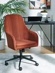 Very Home Molby Fabric Office Chair - Rust/Black - Fsc Certified