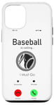 iPhone 12/12 Pro Baseball Fan Phone Display Baseball Is Calling I Must Go Case