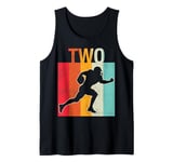 It's My 2nd Birthday Football 2 Year Old Boy Girl Tank Top