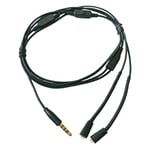 Replacement cable for Ultimate Ears UE TF10 SF3 SF5 5EB 5pro TripleFi 15vm MIC