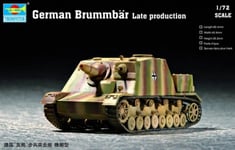 GERMAN BRUMMBAR LATE PRODUCTION 1/72 Maquette à monter Trumpeter 07212