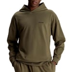 Calvin Klein Men Hoodie L/S, Green (Dark Olive), L