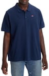 Levi's Men's Big & Tall Housemark Polo T-Shirt, Dress Blues, 4XL