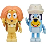 Bluey & Indy Doctor Checkup 2 Figure Playset Inc Accessories New Kids Toy 