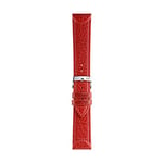 Morellato A01X4761713 Bracelet unisexe - Collection Sport Skating - Cuir de veau véritable - A01X4761713, rouge, 22mm, bracelet