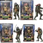 Ninja Turtles 1990 film 7" Neca Tmnt Teenage Movable Toys Mutant Action Figure Leonardo