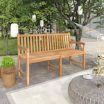 Maisonchic - Banc de jardin, banc exterieur, banquette de jardin 150 cm bois de teck solide togp76721