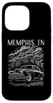 Coque pour iPhone 14 Pro Max Memphis TN Voiture classique industrielle design vintage