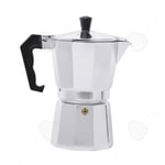 Moka kaffebryggare 600 ml rostfritt stål Moka kaffebryggare Kaffebryggare för 12 personer Bärbar kaffebryggare Moka Pot