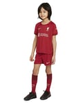 Nike Liverpool FC, Tenues de Football Unisexe, Saison 2022/23 Officiel Domicile, Rouge, Taille M, 110-116 cm