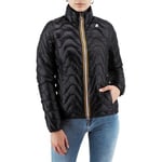 Veste K-Way  Violette Eco Warm Noir Pur