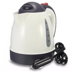 12V Electric Car Kettle Travel Camping Caravan Boiling Water Socket Tea Coffee