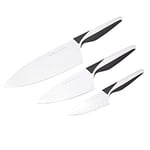 Jean-Patrique Kitchen Knife Set of 3 - Stainless Steel Chef Knife Set, Cooking Knife Set, Non Stick Sharp Knife Set, Professional Chopping Knives