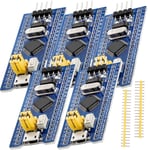 5 x Microcontrôleur Blue Pill Compatible avec Le Module STM32F103C8T6 Development Board avec processeur Arm Cortex M3 incluant Un Ebook !