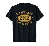 12 years old 12th Birthday Anniversary Best Limited 2012 T-Shirt