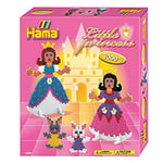 Hama - 3230 - Loisirs Créatifs - Boîte Perles à Repasser - Taille Midi - Les Petites Princesses