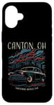 iPhone 16 Plus Canton OH USA Classic Car Industrial Muscle Design Case