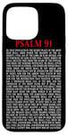 iPhone 15 Pro Max Psalms 91 Full KJV Bible Verse Protection & Safety Blessing Case