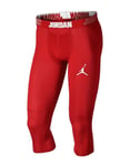 Nike Air jordan 23 red 3/4 length leggings tights gym basketball bottoms Large
