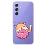 Coque galaxy A14 5G chat donut