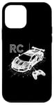 Coque pour iPhone 12 mini Voiture RC 3D Wireframe - Télécommande Vintage Lover Racing Lover