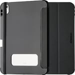 Otterbox Coque React Folio pour iPad 10,9' (10e gen 2022), Antichoc, Anti-Chute, étui Folio de Protection Fin, testé Selon Les Normes Militaires, Noir - Livré sans Emballage