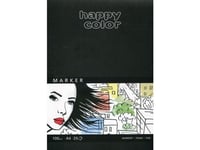 Happy Color Block For Markers A4 25K White