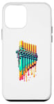 iPhone 12 mini Dripping Paint Pan Flute Instrument Pan Flautist Flutist Case