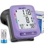 SEJOY Digital Wrist Blood Pressure Monitor Automatic Machine Heart Rate Measurer