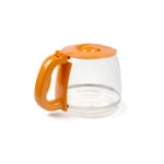 Verseuse couleur orange avec couvercle pour Cafetière 168370/GRH pour Cafetière - Expresso broyeur Russell Hobbs