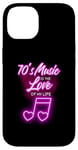 iPhone 14 70's Music Is The Love Of My Life Melody Case